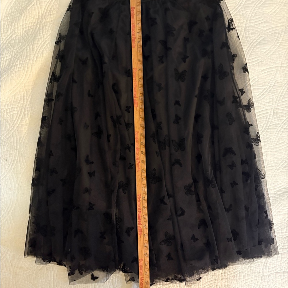 Lace and Tulle Butterfly ballet aline skirt Whimsigoth fairy balletcore - Picture 5 of 8